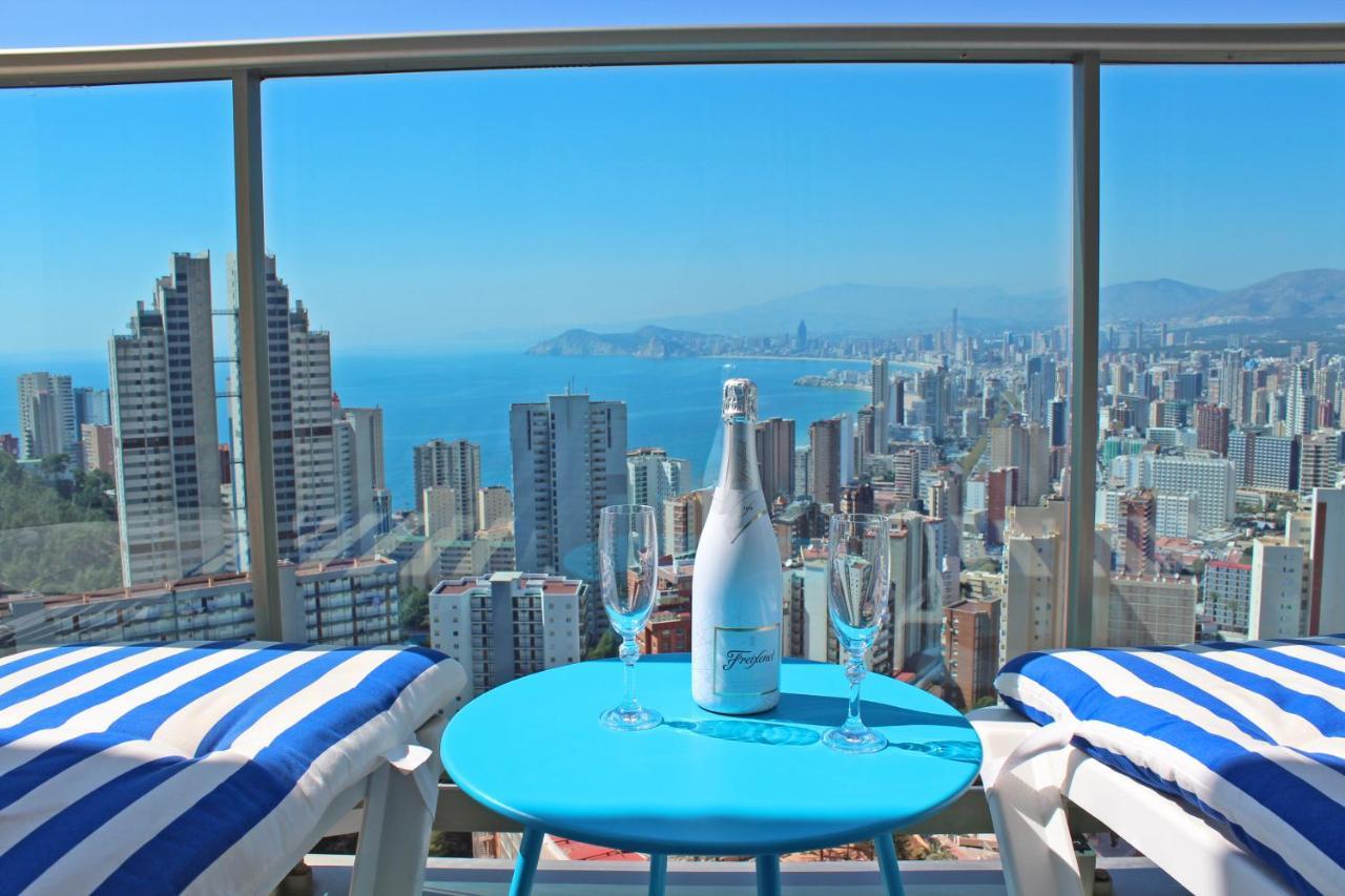 Skyline 20 Apartamento De Lujo Con Terraza Privada Y Vistas Al Mar Benidorm Exterior foto