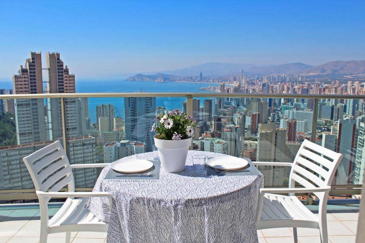 Skyline 20 Apartamento De Lujo Con Terraza Privada Y Vistas Al Mar Benidorm Exterior foto