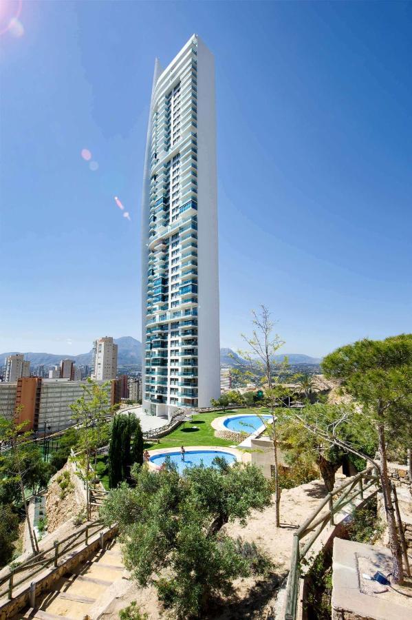 Skyline 20 Apartamento De Lujo Con Terraza Privada Y Vistas Al Mar Benidorm Exterior foto